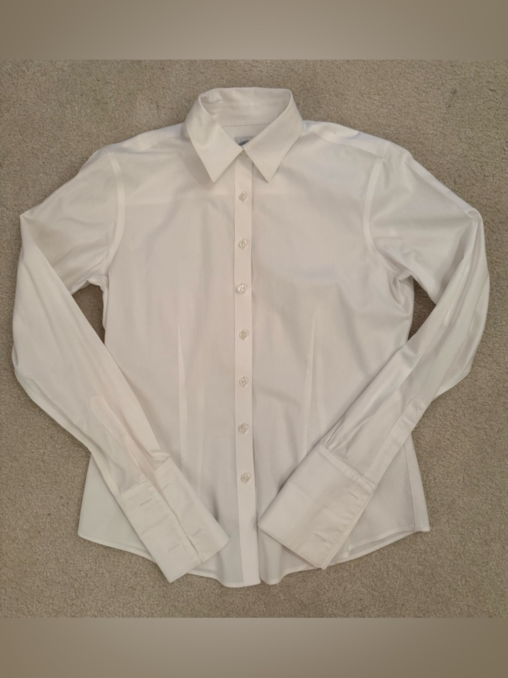 Brooks Brothers White Dress Shirt - Point Collar Like New